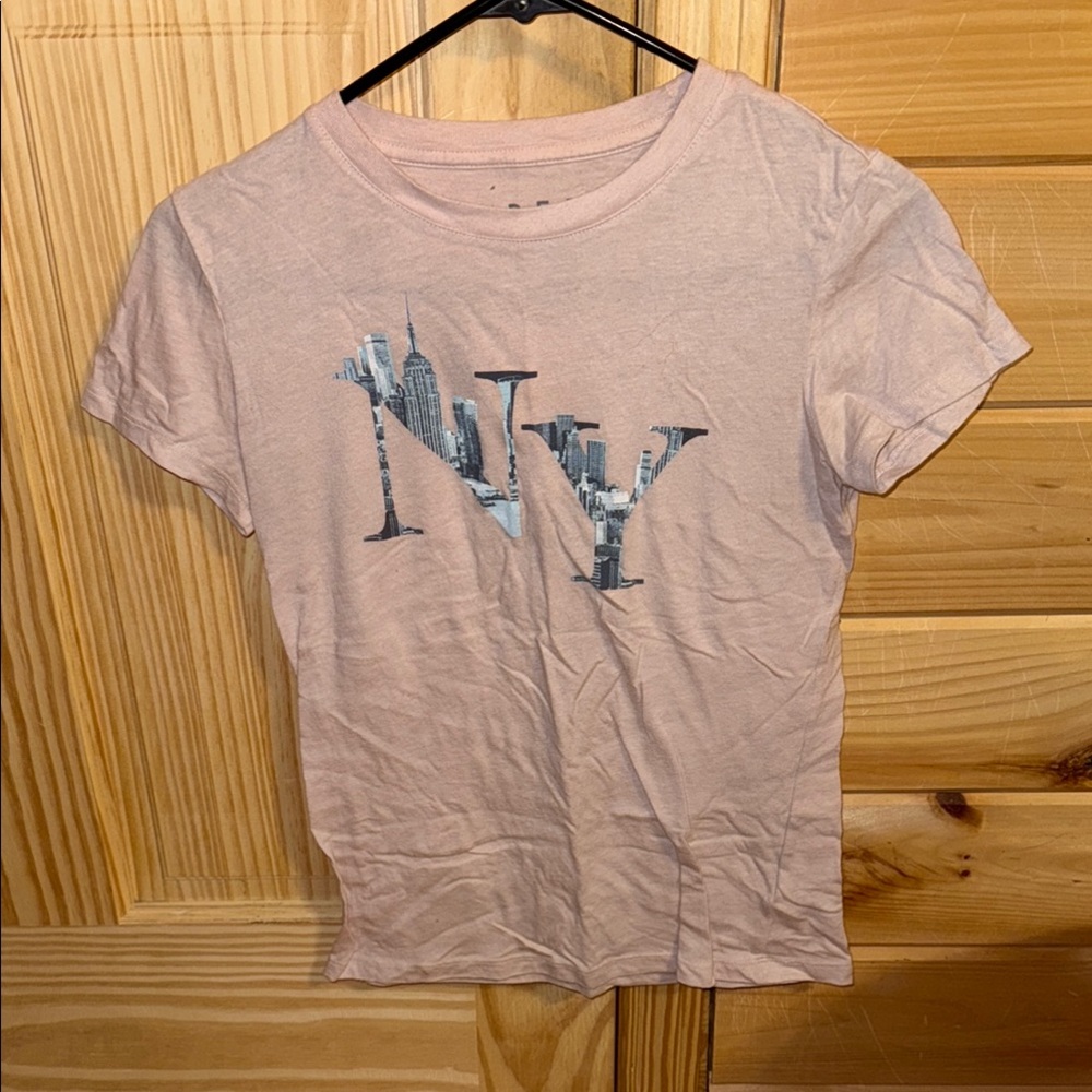 Free State Pink Fitted Short Sleeve T-Shirt
